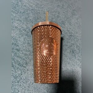 Starbucks Gold Studded Tumbler - NWT